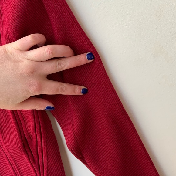 White House Black Market Fashioned Yoke Turtleneck Sweater - Picture 3 of 7